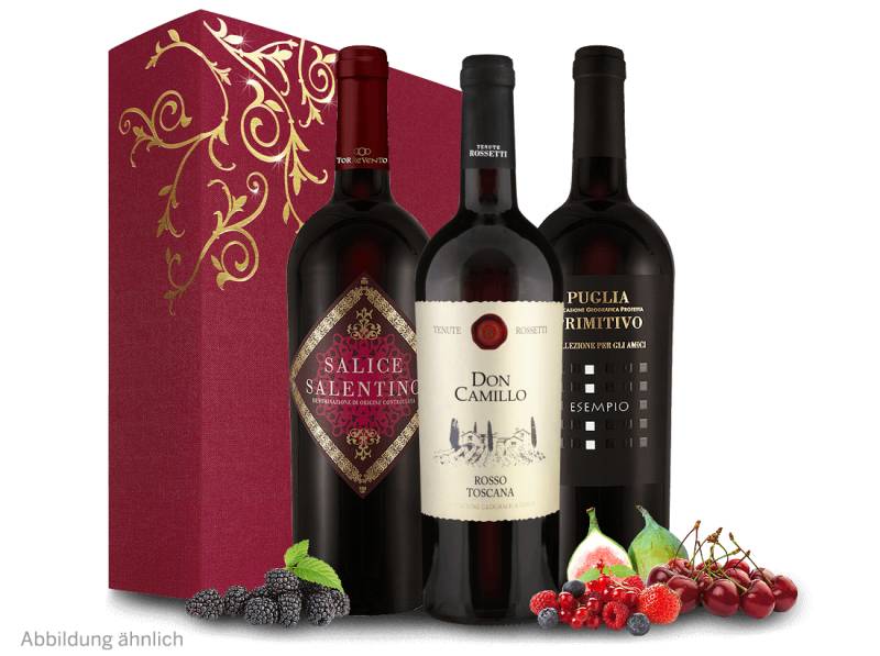 Italienisches Weingeschenk Italienische Klassiker von ebrosia