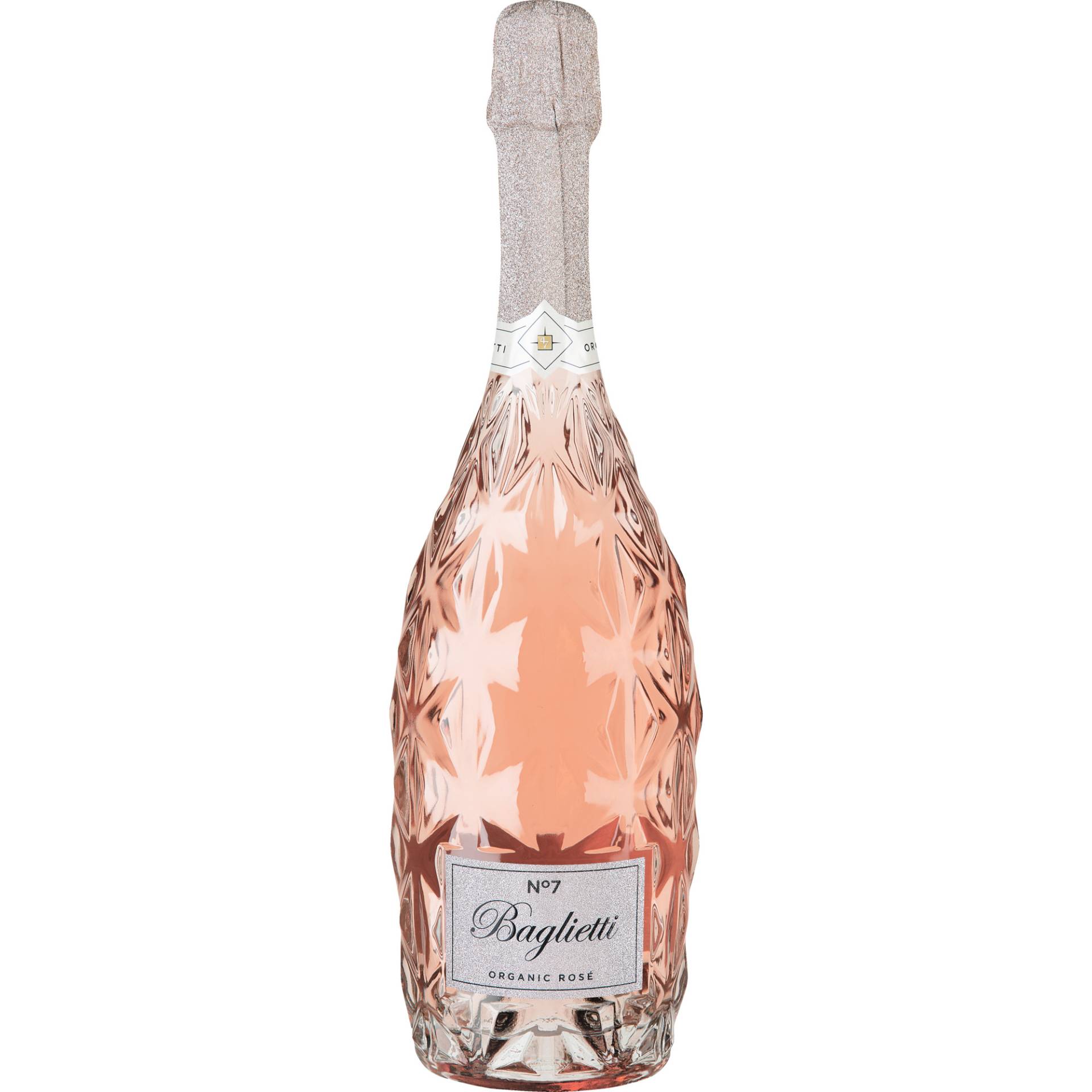 Baglietti Rosato Spumante No. 7, Extra Dry, Vino Spumante, Vino Spumante, Schaumwein Baglietti Rosato Spumante No. 7, Extra Dry, Vino Spumante, Vino Spumante, Schaumwein von Versektet von Vi. To, S.R.L., Trebaseleghe, Italia