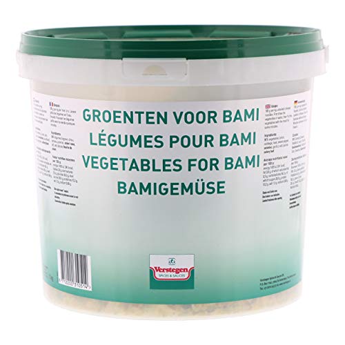 Verstegen Bami Gemüse getrocknet - Eimer 1 Kilo von Verstegen