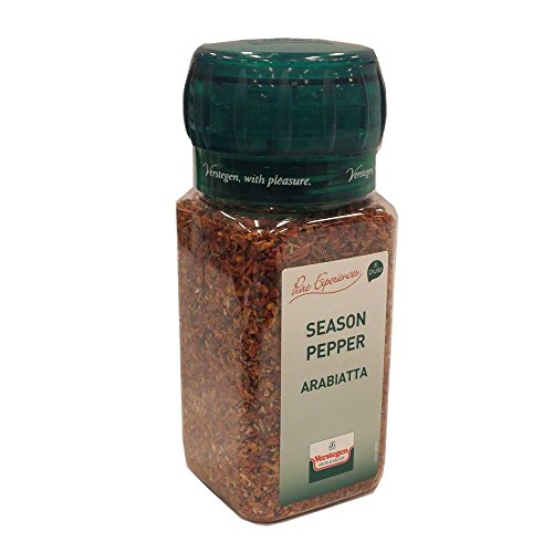 Verstegen Gewürzmischung Pure Experiences Season Pepper Arabiatta 250g Dose (Pfeffer mit Tomaten-Chili-Gewürz) von Verstegen