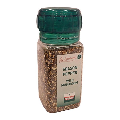 Verstegen Gewürzmischung Pure Experiences Season Pepper Wild Mushroon 160g Dose (Pfeffer mit Wildpilzen) von Verstegen