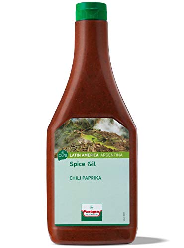 Verstegen Reines Kräuteröl Chili Paprika, Flasche 870 ml x 6 von Verstegen