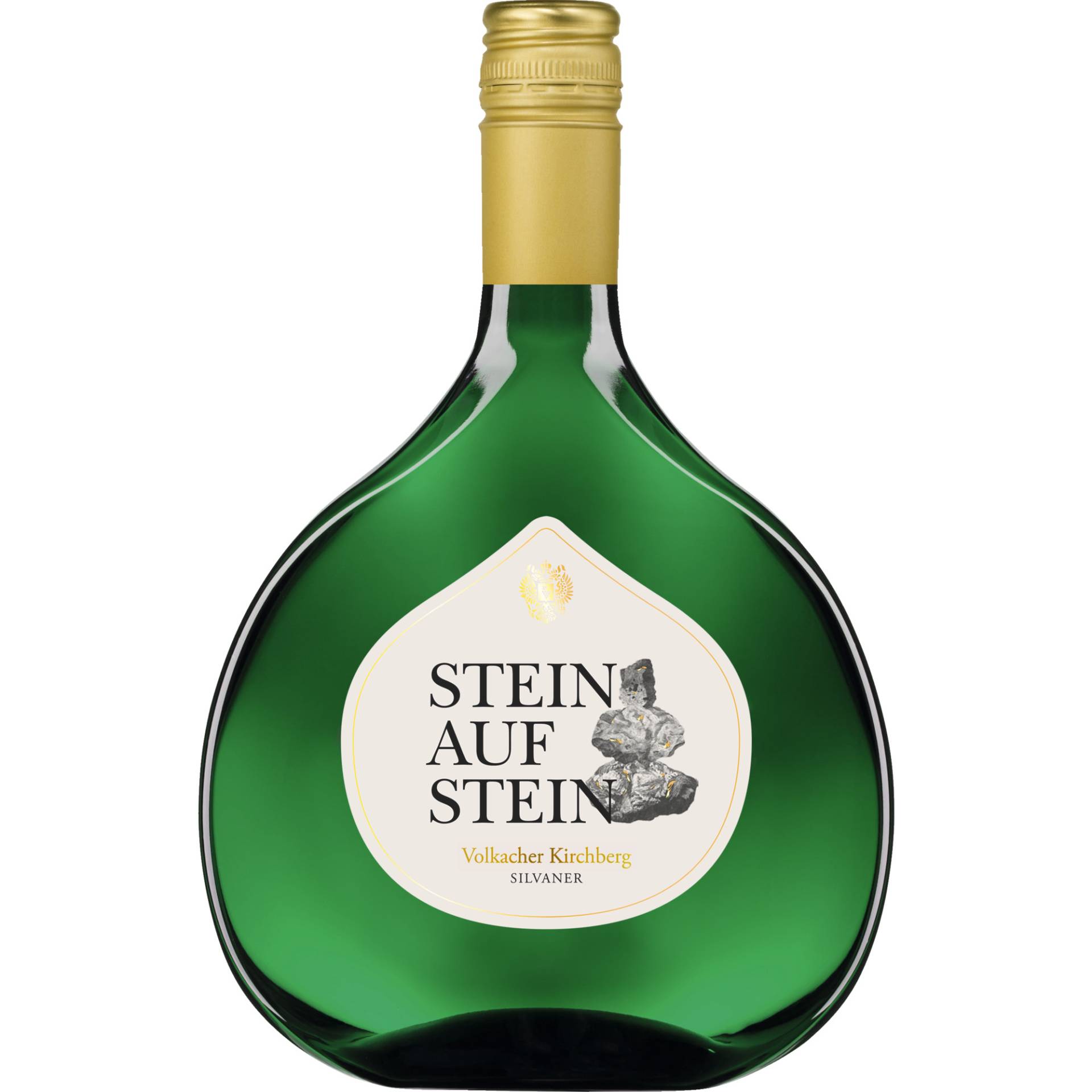 Stein auf Stein Volkacher Kirchberg Silvaner, Trocken, Franken, Franken, 2023, Weißwein Stein auf Stein Volkacher Kirchberg Silvaner, Trocken, Franken, Franken, 2023, Weißwein von Vertrieb durch Hanseatisches Wein- und Sekt-Kontor Hawesko GmbH, D - 22763 Hamburg; Abgefüllt von BY 4200