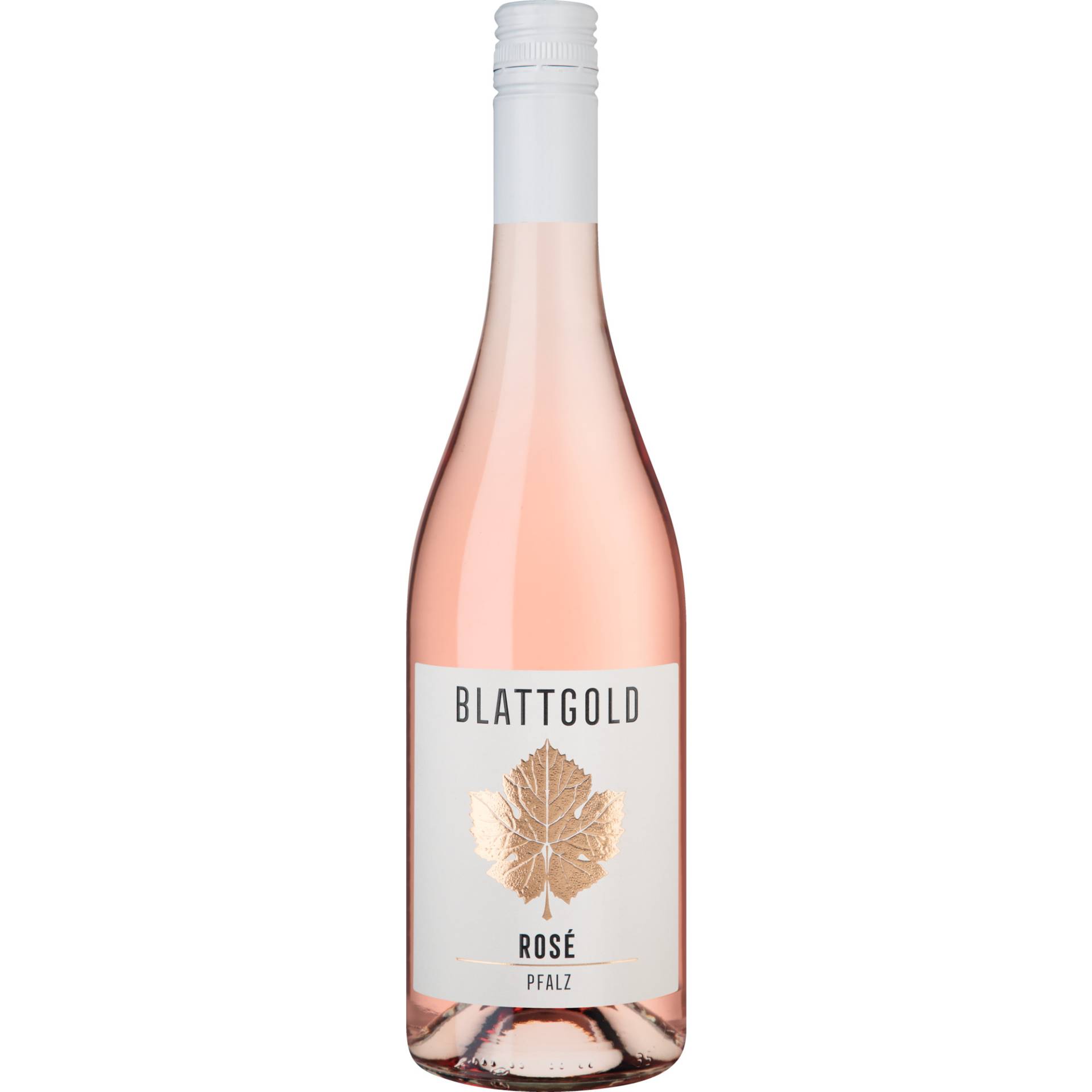 Blattgold Rosé, Trocken, Pfalz, Pfalz, 2024, Roséwein Blattgold Rosé, Trocken, Pfalz, Pfalz, 2024, Roséwein von Vertrieb von Hanseatisches Wein- und Sekt-Kontor Hawesko GmbH, D - 22763 Hamburg; Abfüller: D-RP 907 021