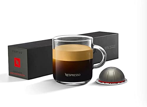 Nespresso Vertuo Kaffee Kapseln - DECAFFEINATO 10 Kapseln von Vertuo