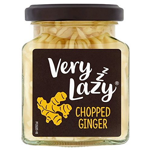 Very Lazy Chopped Ginger in White Wine Vinegar 115g von GREAT BRITISH TRADING LIMITED