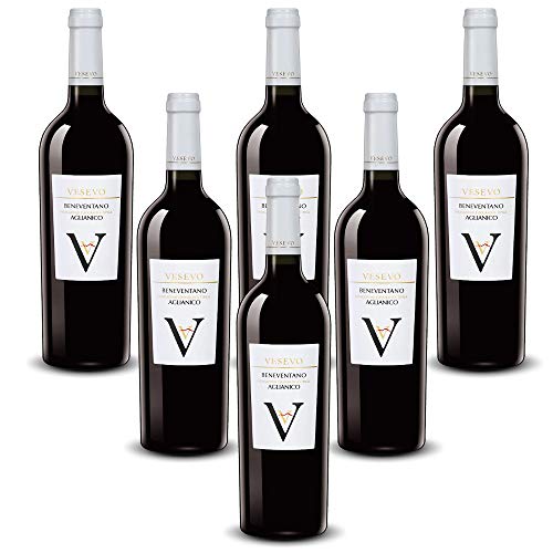 Aglianico del Beneventano Rosso IGT Vesevo (6 flaschen 75 CL.) von Vesevo