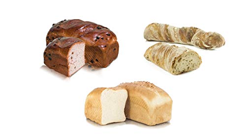 Vestakorn Handwerksbrot, Brot Selektion - frisches Brot - 2 Weizen- & 1 Rosinenbrot vom Handwerksbäcker zum selbst aufbacken in 10 Minuten von Vestakorn