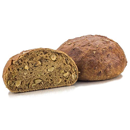 Vestakorn Handwerksbrot, Nussbrot 400g - frisches Brot – gebacken nach 24 Stunden Teigruhe, selbst aufbacken in 10 Minuten von Vestakorn