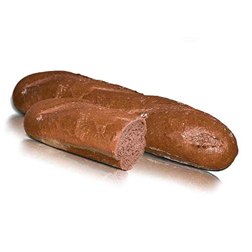 Vestakorn Handwerksbrot, Roggenstange 250g - frisches Brot – rustikale Kruste, selbst aufbacken in 10 Minuten von Vestakorn