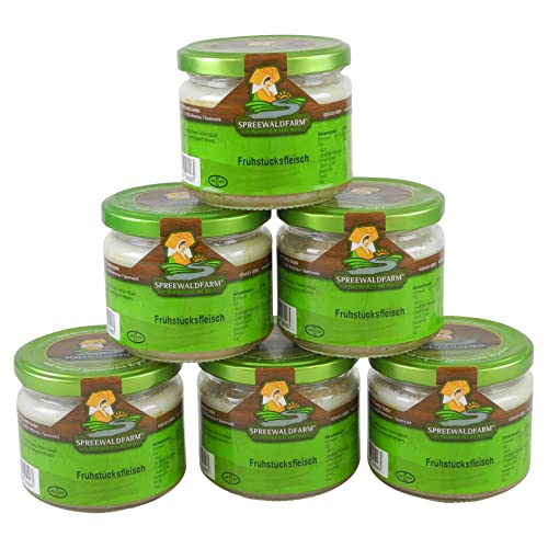 Original Spreewälder Frühstücksfleisch 6er Pack (6 Gläser à 250 g) von Vetschauer Wurstwaren