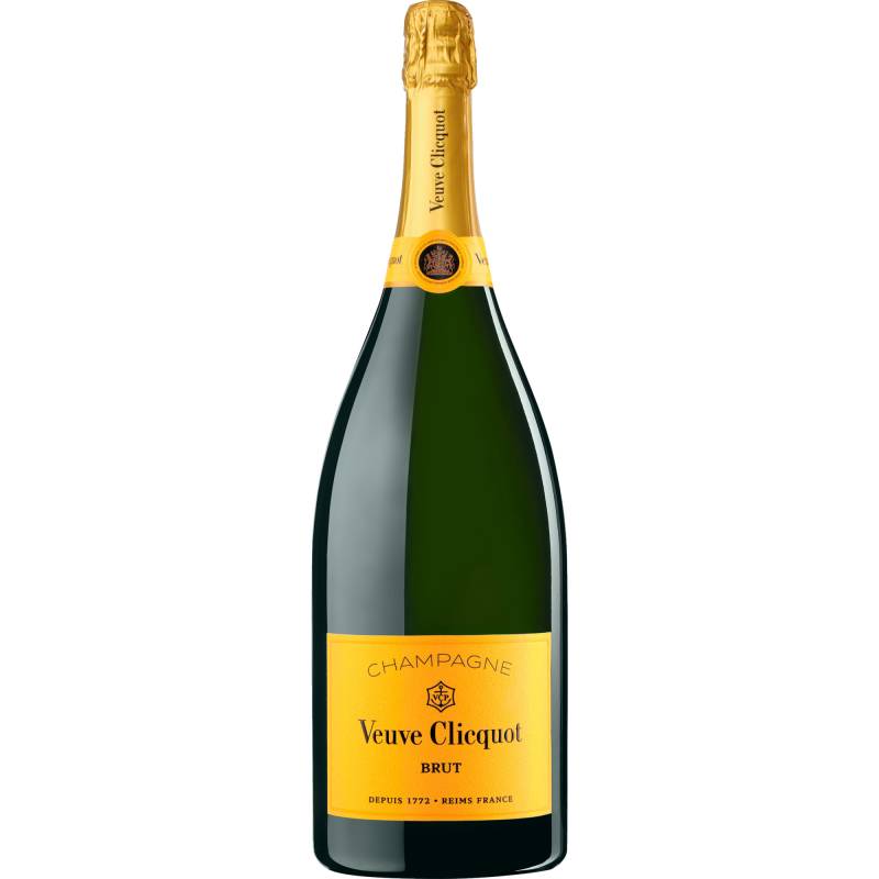 Champagne Veuve Clicquot, Brut, Champagne AC, Magnum, Champagne, Schaumwein von Veuve Clicquot Ponsardin, Reims, France