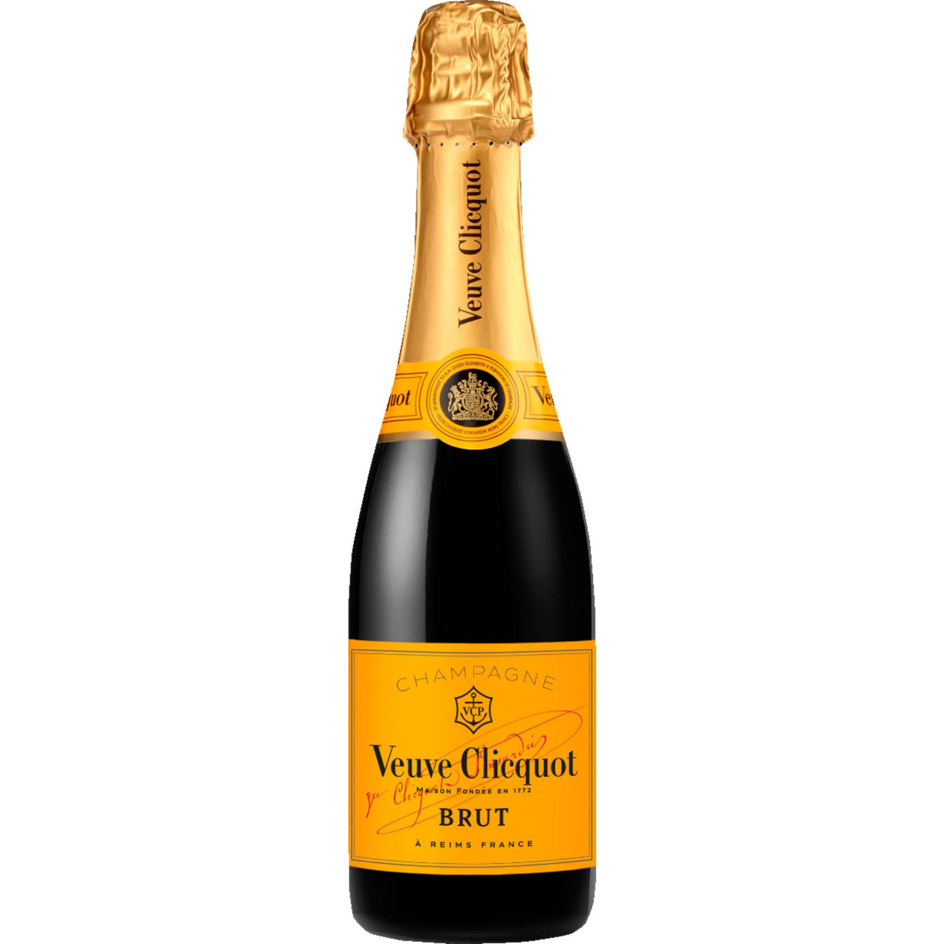 Champagne Veuve Clicquot, Brut Champagne AC 0,375 L, Champagne, Schaumwein von Veuve Clicquot Ponsardin, Reims, France