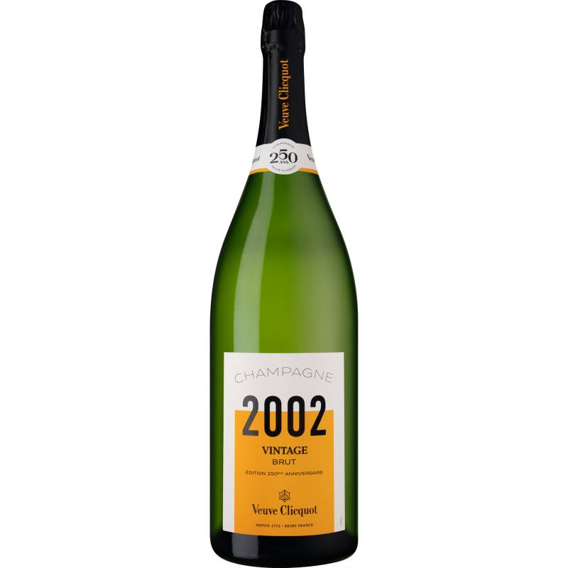 Champagne Veuve Clicquot Vintage, Brut, Champagne AC, Jeroboam, Champagne, 2002, Schaumwein von Veuve Clicquot Ponsardin, Reims, France