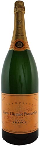 (183,63 € / 1 Liter) Veuve Clicquot Brut Champagner Jeroboam 3,0l Doppelmagnum inkl. Holzkiste von Veuve Clicquot