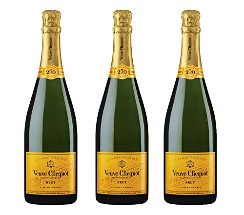 Veuve Clicquot Champagner Veuve Clicquot Yellow Label brut (3 x 0,75l) von Veuve Clicquot