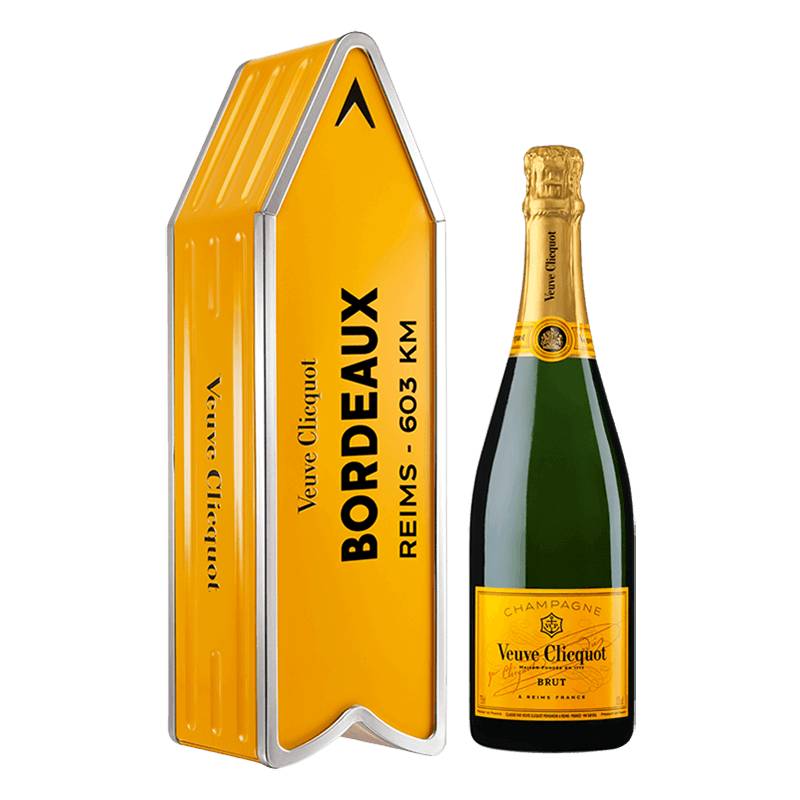 Veuve Clicquot : Brut Carte Jaune Coffret Bordeaux von Veuve Clicquot