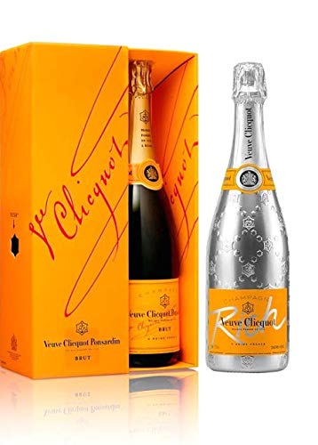 Veuve Clicquot Brut Champagner-Duo-Set mit Etui und Rich (750 Milliliter) von Veuve Clicquot