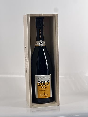 Veuve Clicquot Brut Vintage 2002 Edition 250 Anniversaire 1,5l Magnum Holzkiste 12% Vol von Veuve Clicquot