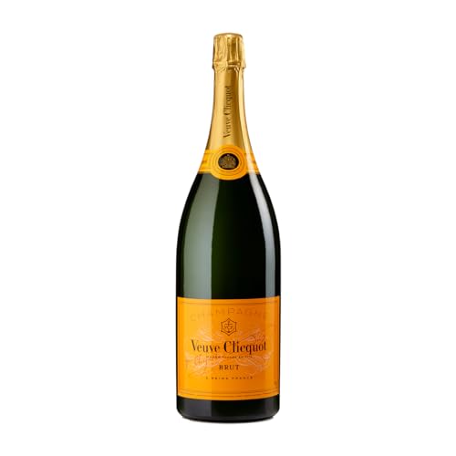 Veuve Clicquot Brut Yellow Label Jeroboam Champagner Brut mit Holzkiste (1 x 3 l) von Veuve Clicquot