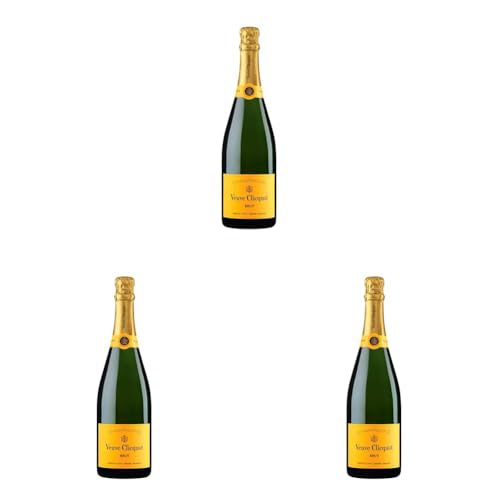 Veuve Clicquot Yellow Label Brut Champagner, 0,75L (Packung mit 3) von Veuve Clicquot