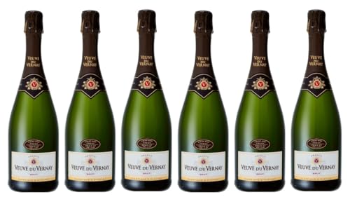 6x 0,75l - Veuve du Vernay - Blanc de Blancs - brut - Vin Mousseux de France - Frankreich - Schaumwein brut 6x 0,75l - Veuve du Vernay - Blanc de Blancs - brut - Vin Mousseux de France - Frankreich - Schaumwein brut von Veuve du Vernay