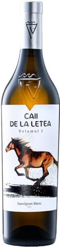 Via Viticola Sarica Niculitel | Caii de la Letea Sauvignon Blanc – Weißwein trocken aus Rumänien 0.75 L DOC-CMD von Via Viticola Sarica Niculitel