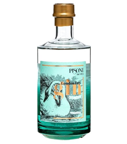 Pisoni italienischer Gin 7 Laghi London Dry Gin 0,7 Liter von Vianello