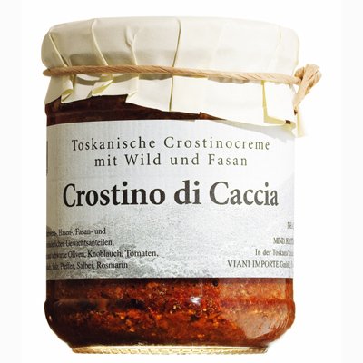 Viani Crostinicreme mit Wild und Fasan, 180g Viani Crostinicreme mit Wild und Fasan, 180g von Wildspezialitäten
