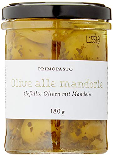 Viani, Olive verdi con mandorle, Gefüllte Oliven mit Mandeln, 180 g von Viani