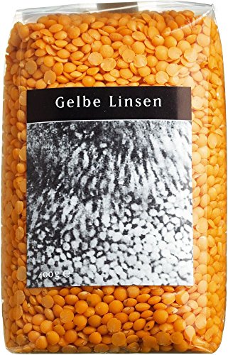 Viani Gelbe Linsen, geschält, 400g Viani Gelbe Linsen, geschält, 400g von Viani