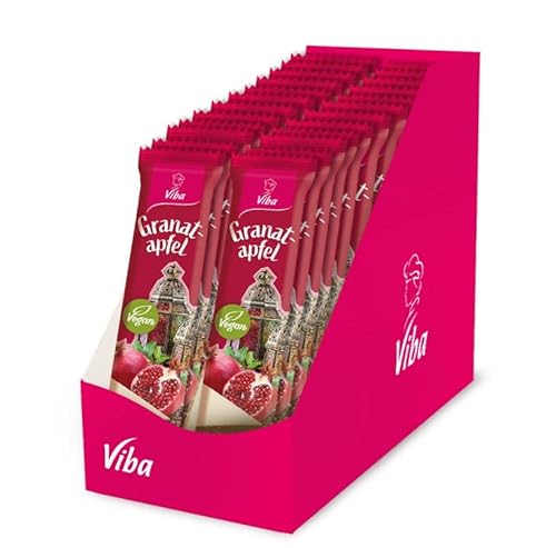 Viba Frucht- und Genussriegel (Granatapfel-Traube, 24 x 35 g) von Viba