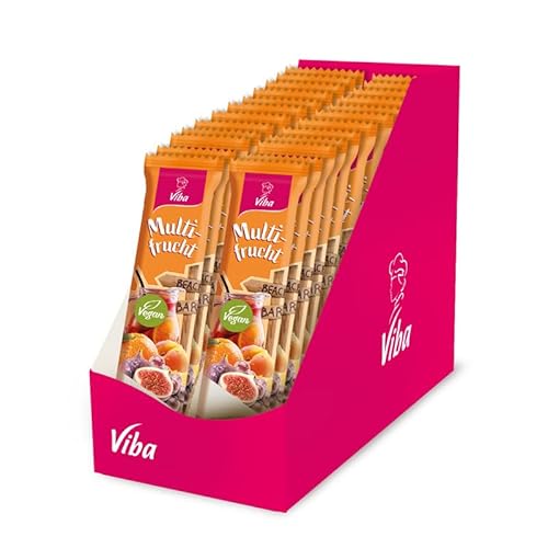 Viba Frucht- und Genussriegel (Multifrucht, 24 x 35 g) von Viba