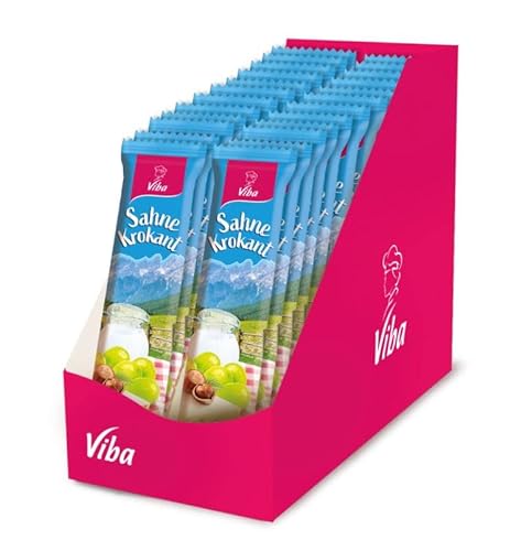 Viba Frucht- und Genussriegel (Sahne-Krokant, 24 x 35 g) von Viba