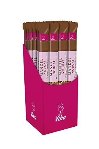 Viba Nougat-Schokoladen Stick, (Mandel, 24 x 40 g) von Viba