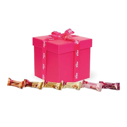 Viba´s Süße Nougat Box mit Himbeer-Nougat, 750 g von Viba