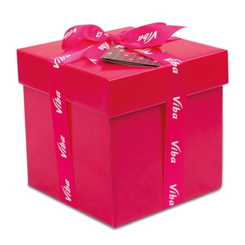 Viba Süße Geschenkbox 70 kleine Minis Nougat Geschenkpackung 700 g von Viba