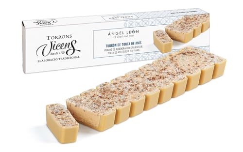 Vicens Agramunt's Torrons - Sinergia. Chefs at home/Synergie. Köche zu Hause - Aniskuchen-Nougat von Ángel León - 300gr (1 stück) von Vicens