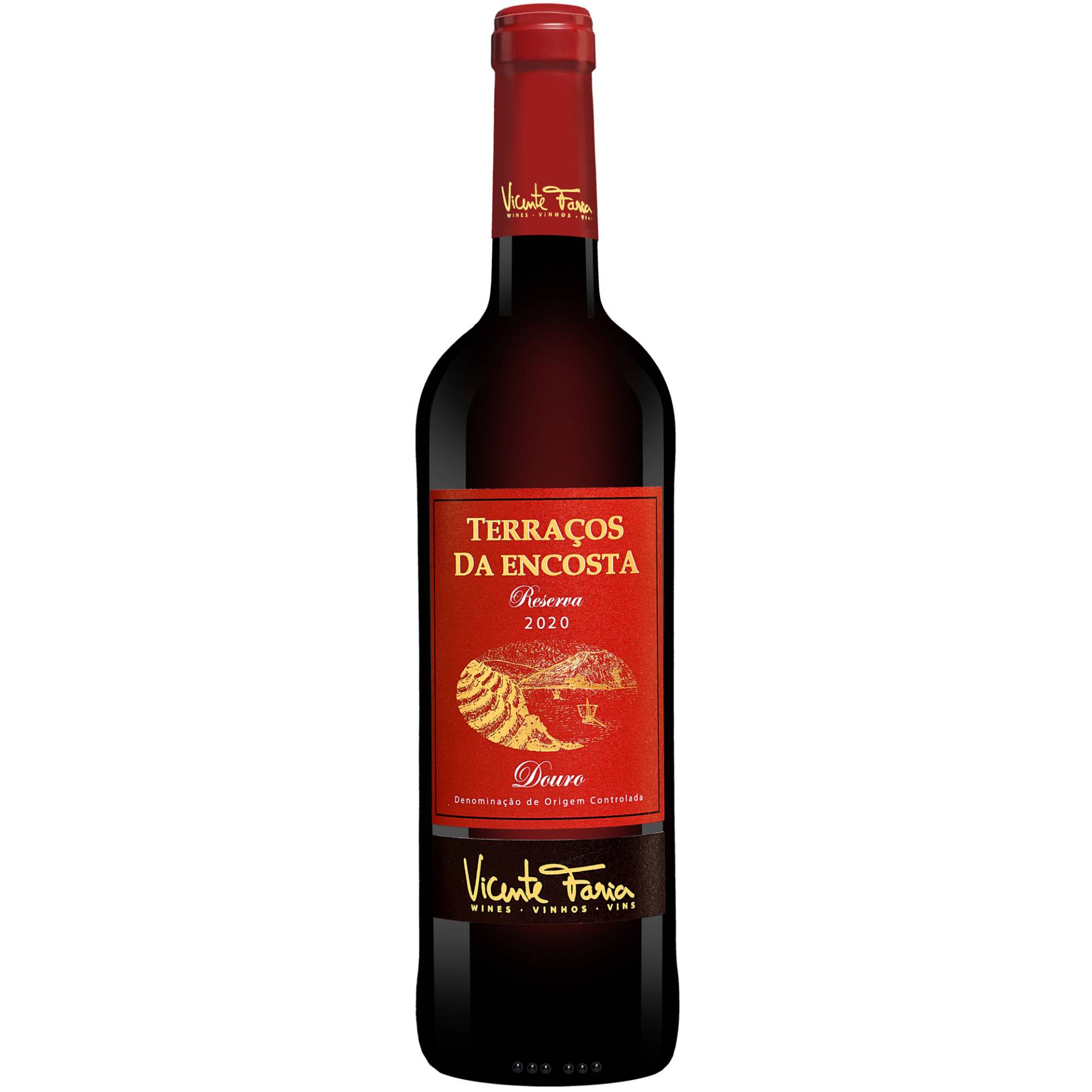 Terraços da Encosta Reserva 2020 0.75L 14% Vol. Rotwein Trocken aus Portugal Terraços da Encosta Reserva 2020 0.75L 14% Vol. Rotwein Trocken aus Portugal von Vicente Faria