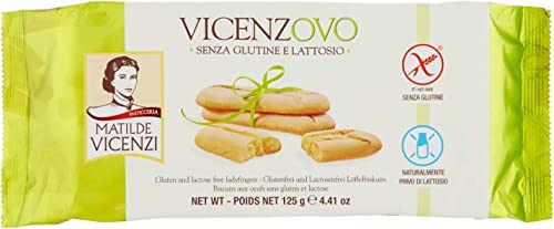 6x Matilde Vicenzi Vicenzovo senza glutine Glutenfrei 125g kekse für Tiramisu 6x Matilde Vicenzi Vicenzovo senza glutine Glutenfrei 125g kekse für Tiramisu von Vicenzi
