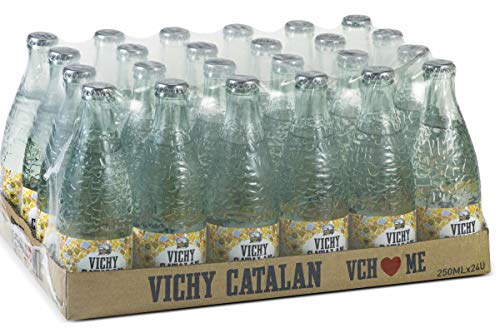 Vichy Catalán Mineralwasser 250 ml. Glasflasche (24 Flasche) von Vichy Catalan