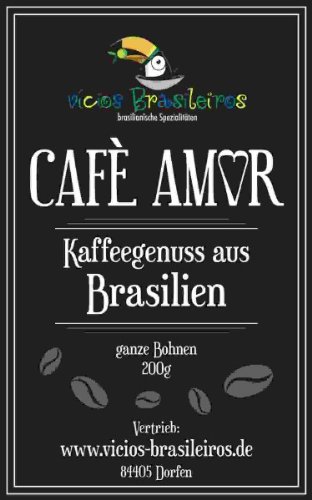 Cafe Amor - ganze Bohne 250gr von Vicios Brasileiros