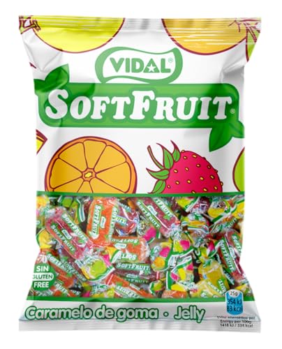 Caramelos Envueltos Invididualmente aus der Marca Vidal Golosinas – weiche Frucht (1 kg) von Vidal