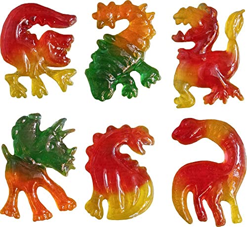 Dinosaurier Jelly (24 Stück im Lieferumfang enthalten) von Vidal