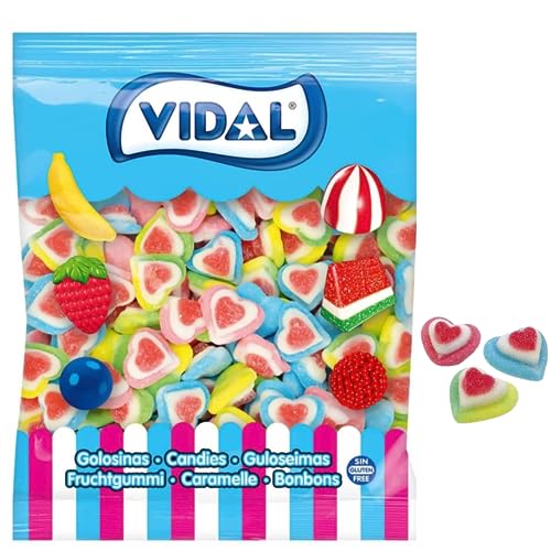 Süßigkeiten mit Herzen, ohne Gluten. von Vidal