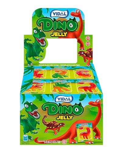 Vidal Dino Glutenfrei Jelly, 11 x 6-Stück im Verkaufsdisplay Vidal Dino Glutenfrei Jelly, 11 x 6-Stück im Verkaufsdisplay von Vidal