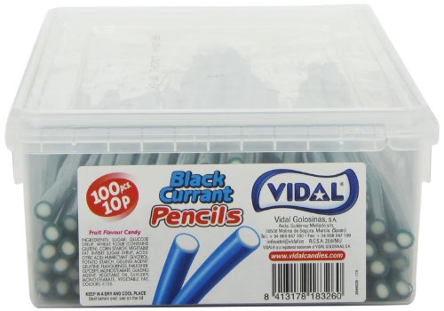 Vidal Schwarze Johannisbeere Bleistifte (1 Stück, insgesamt 100 Stück) von Vidal