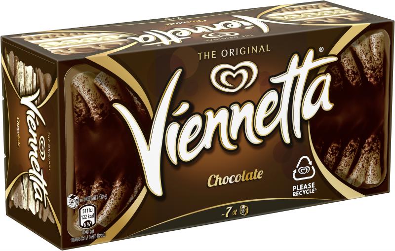 Viennetta Schokolade Eis von Viennetta
