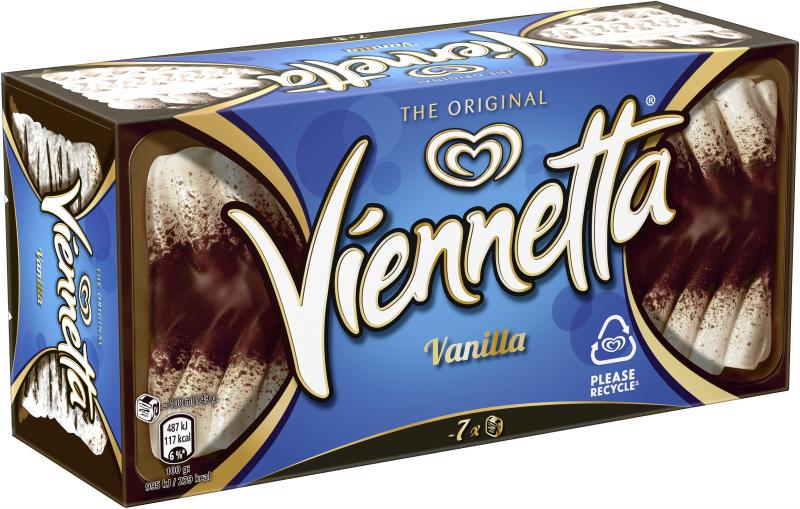 Viennetta Vanille Eis von Viennetta