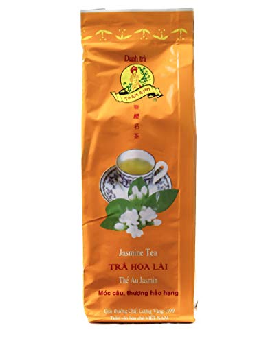 Trâm Anh Jasmin Tee – Mit Jasminblüten aromatisierter grüner Tee - Vietnamesischer Tee - 250g von VietBeans